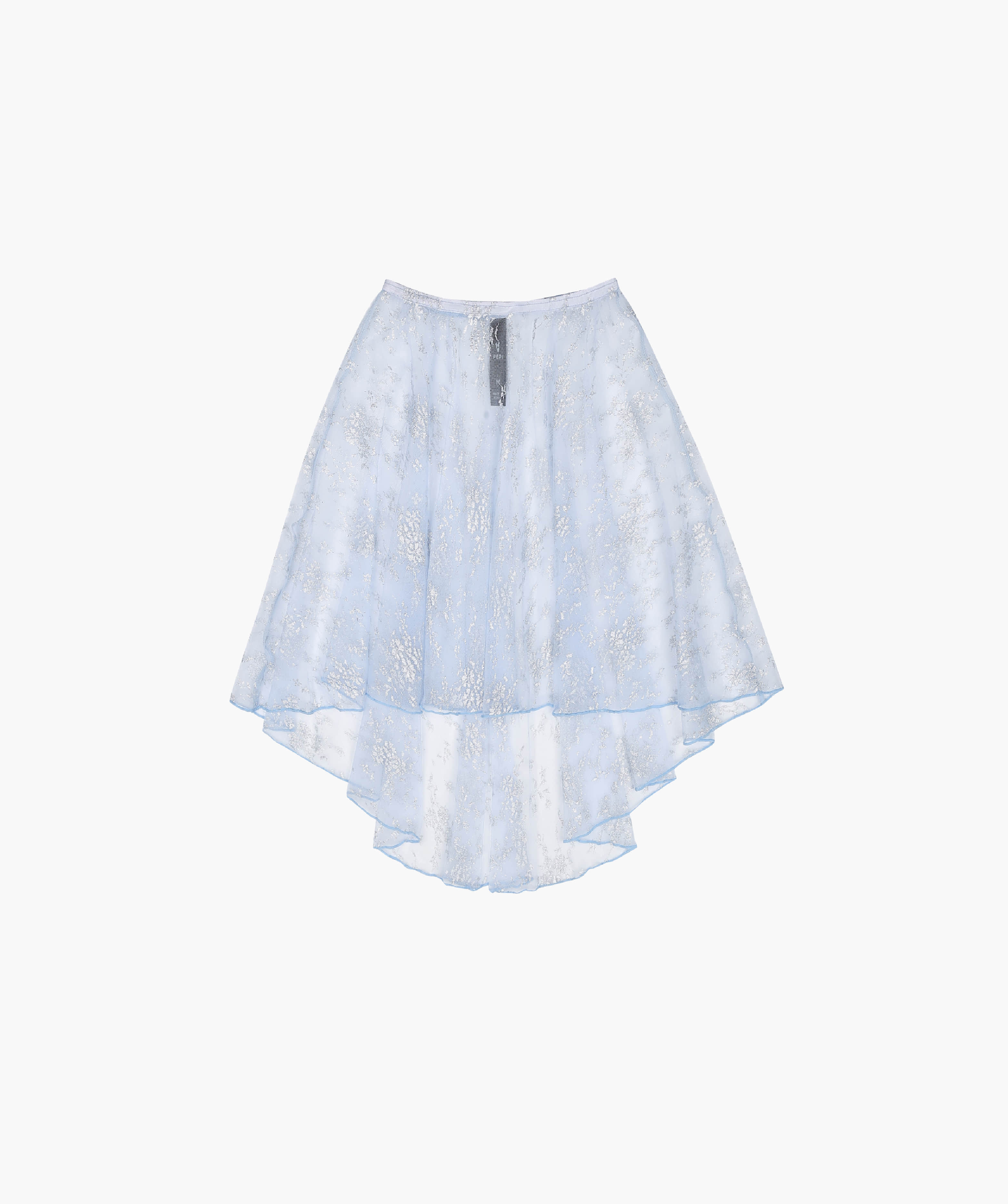 Asymmetric Skirt_Blue