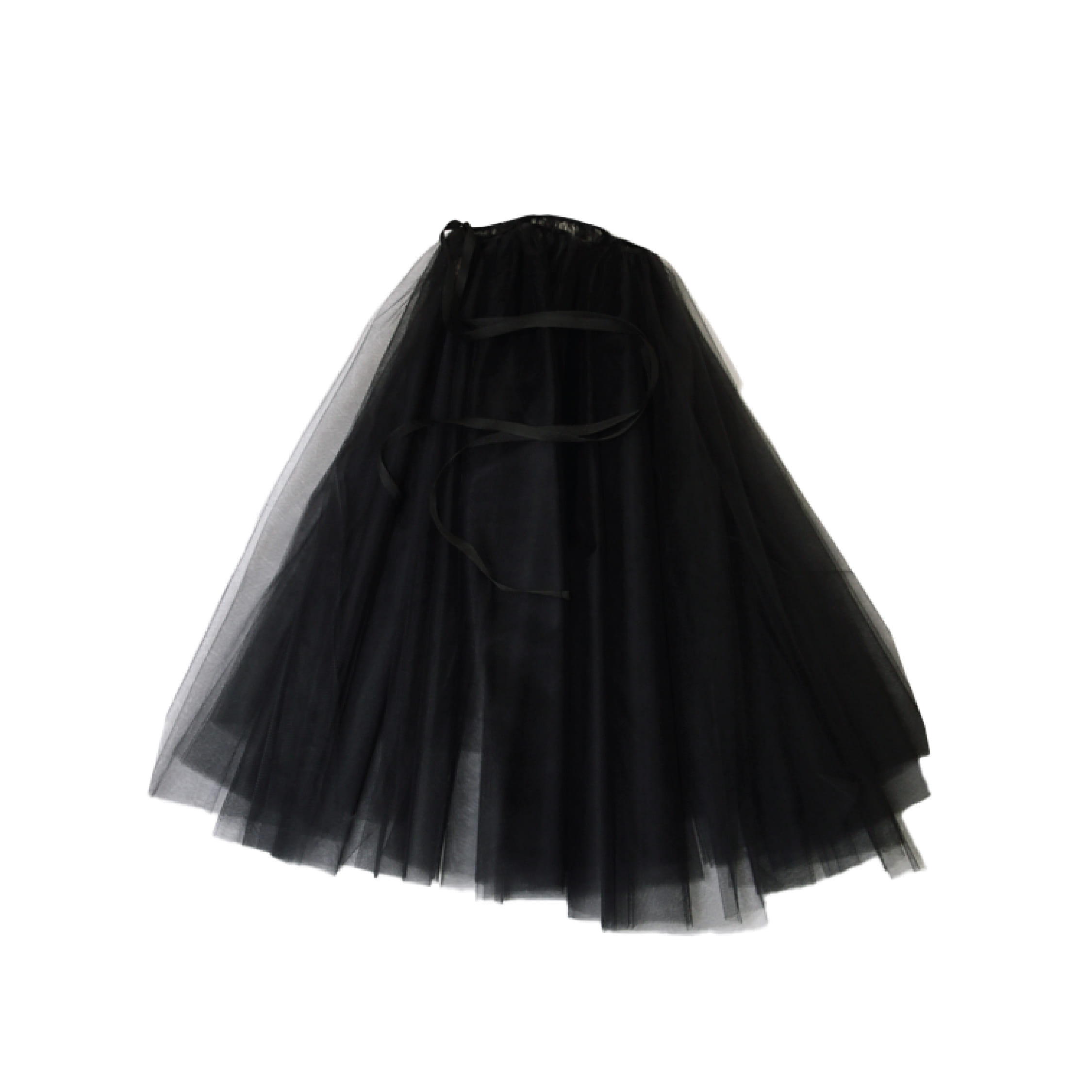 [Ballet Maniacs] Tulle-skirt Maxi Black